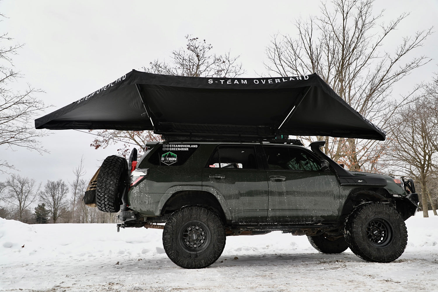 THE BAT WING - 180 ̊ FREE STANDING AWNING