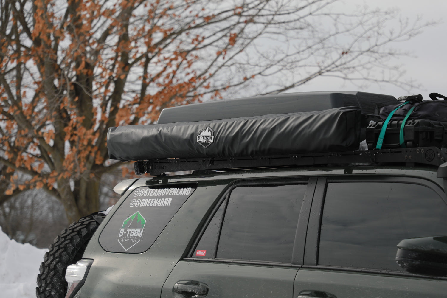 THE  BAT WING - 180 ̊  FREE STANDING AWNING