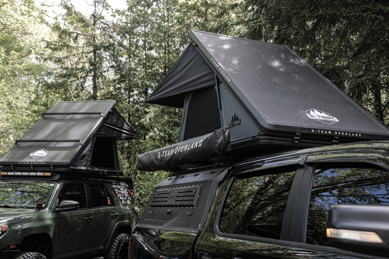 THE HARE - ALUMINUM CLAMSHELL ROOF TOP TENT