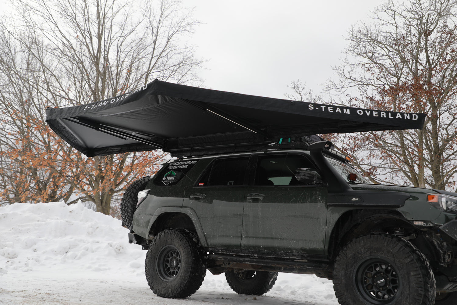 THE  BAT WING - 180 ̊  FREE STANDING AWNING