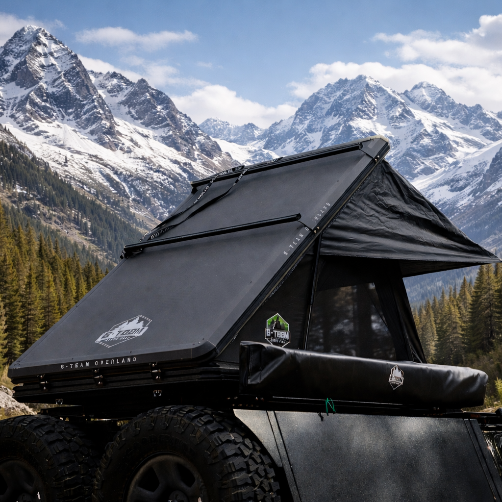 campboss roof top tent THE HARE 2.0
