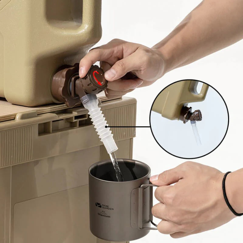 20L Portable Water Bucket