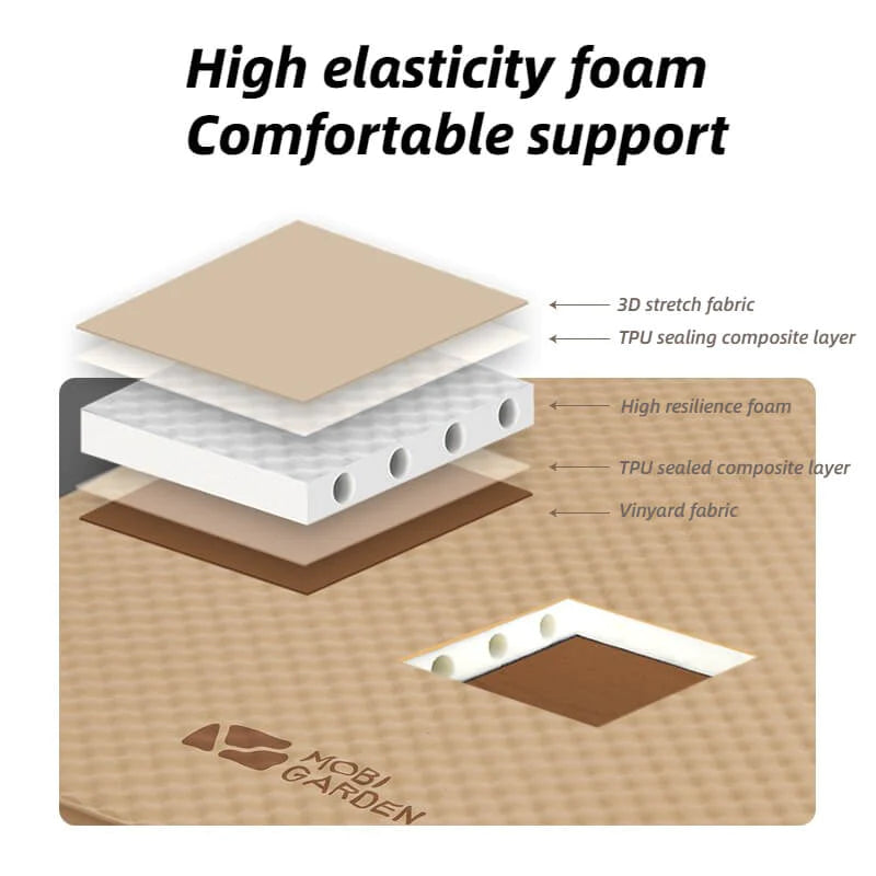 Automatic Inflatable Mattress 9cm Single