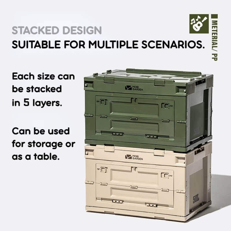 50L Folding Storage Box