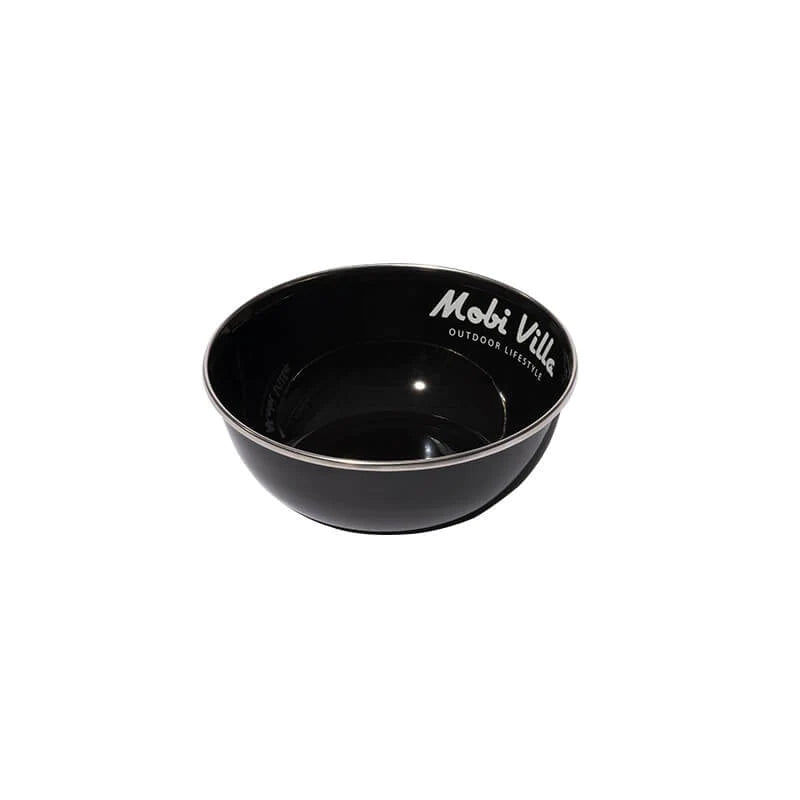 Enamel Bowl & Plate