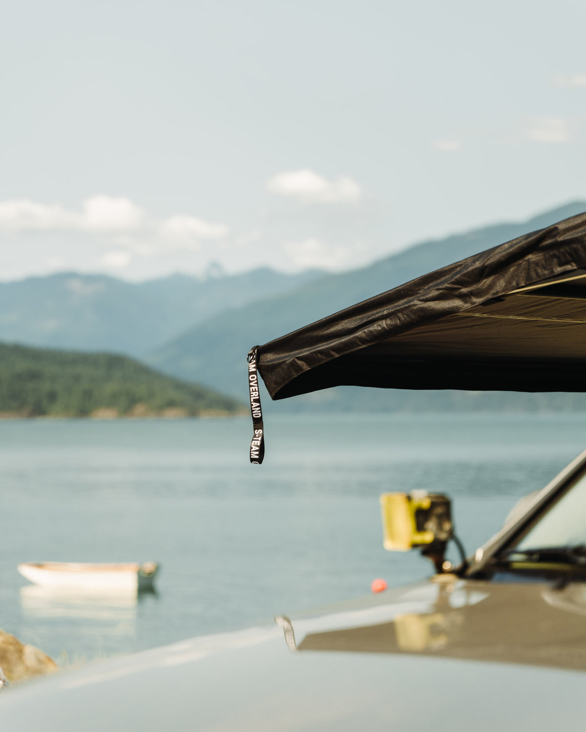 THE OUTPOST - AUTOMATIC POP UP FREE STANDING SIDE AWNING