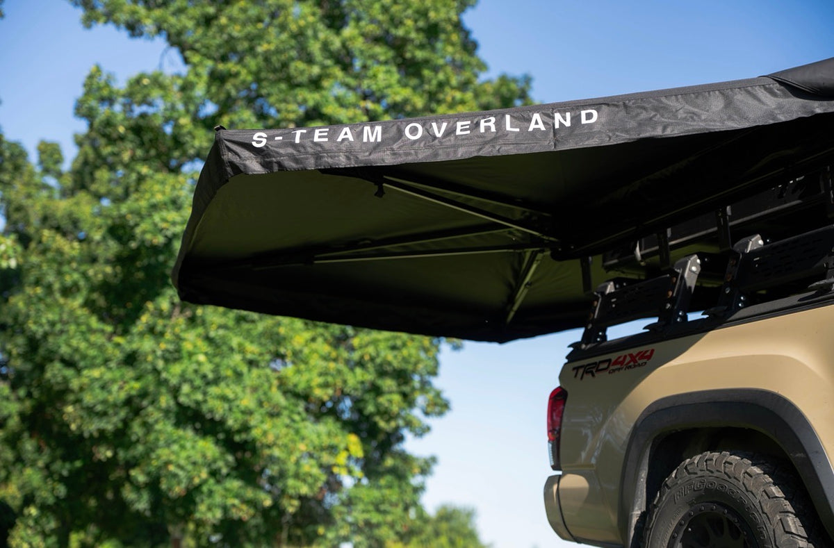 THE WING - 270 ̊  FREE STANDING AWNING(Black)