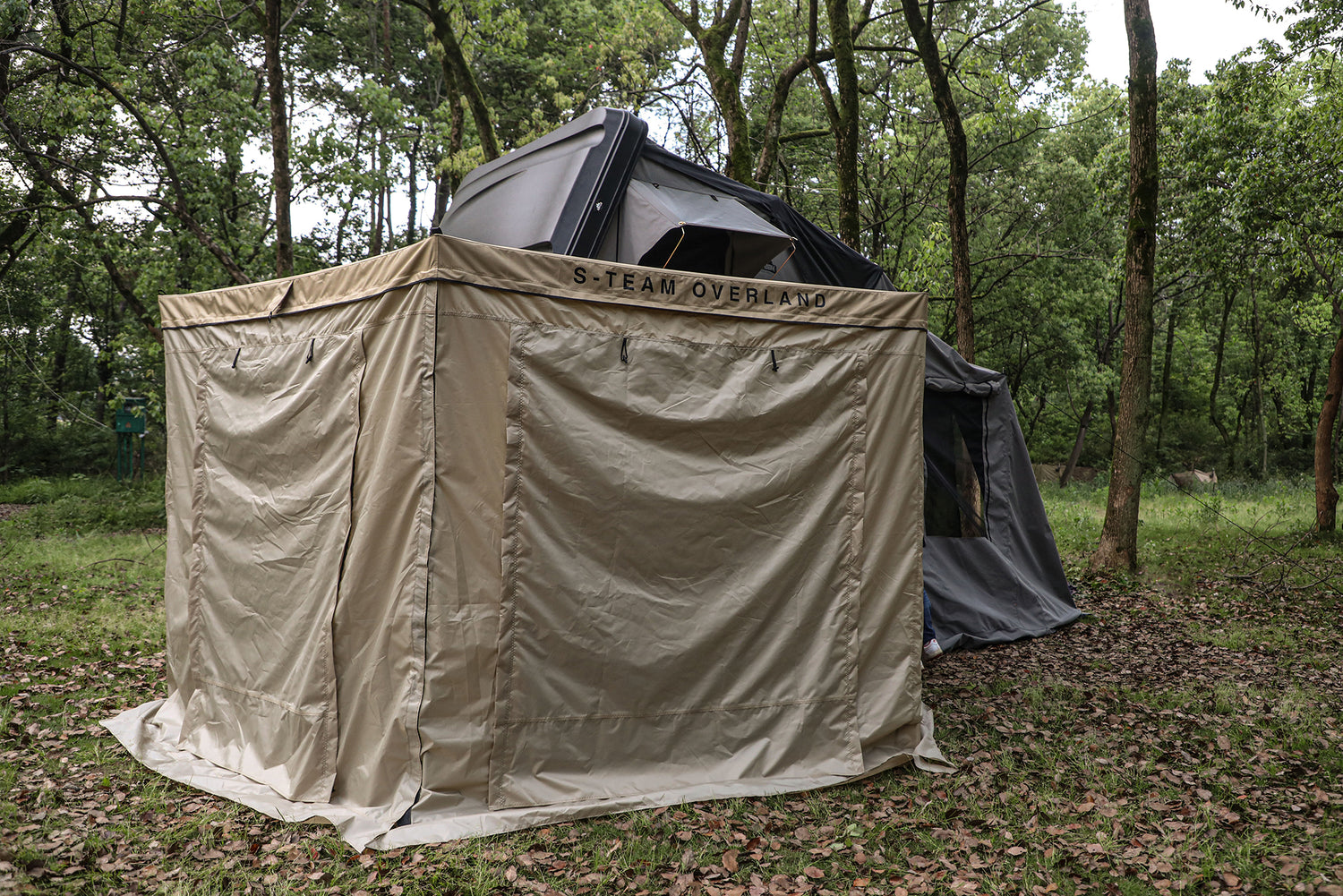 THE WING - 270 ̊ FREE STANDING AWNING ROOM SAND COLOR