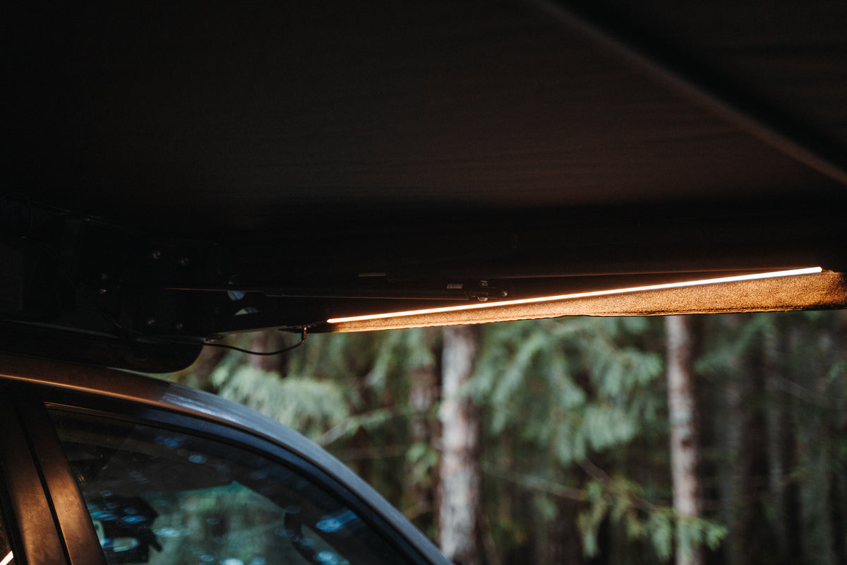 THE OUTPOST - AUTOMATIC POP UP FREE STANDING SIDE AWNING